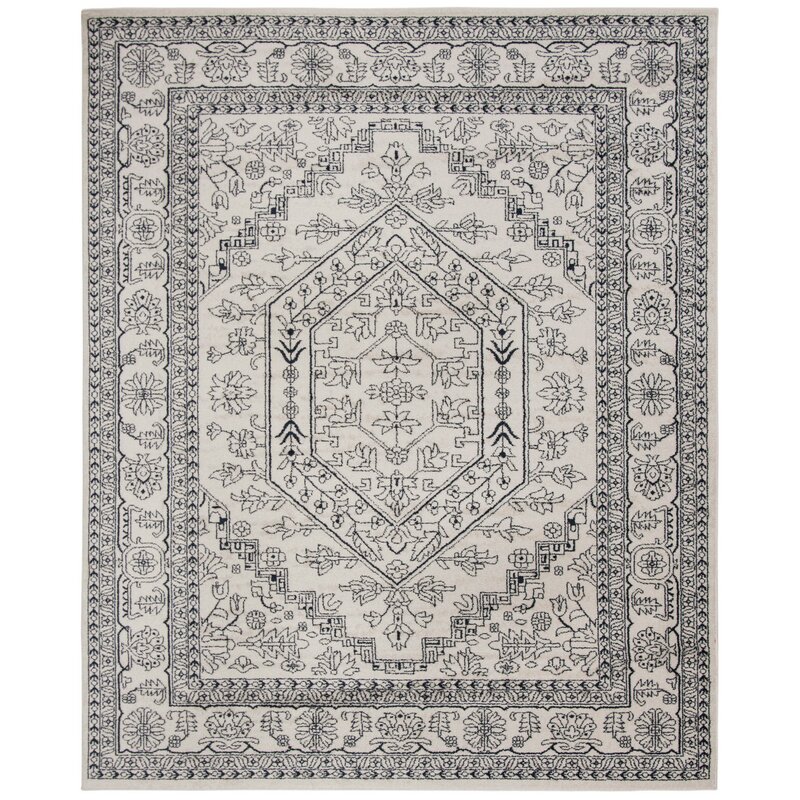 navy area rug